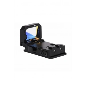Hubrendy Kargo Vism Flipdot Reflex M2 Red Dot Sight - Katlanabilir Optik, Tabanca İçin 22mm Reflex Nişangâh