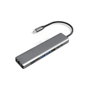 Hubrendy Kargo Vothoon Type-c To Hdtv Multifunction Adapter 8 Port Kablo