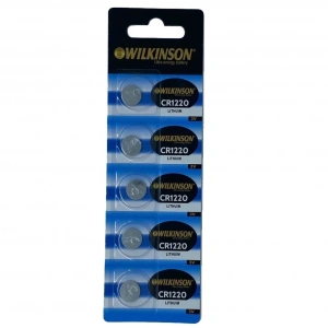 Hubrendy Kargo Wılkınson 1220 3v Lityum Düğme Pil 5li Paket