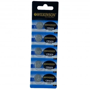 Hubrendy Kargo Wılkınson 1616 3v Lityum Düğme Pil 5li Paket