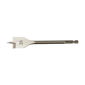Hubrendy Kargo Yaprak Tip Ahşap Matkap Ucu 24x405mm - Hex Saplı