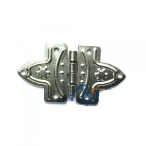 Hubrendy Kargo Yonca Menteşe - Küçük 17x32 Mm, Nikel, 100 Adet