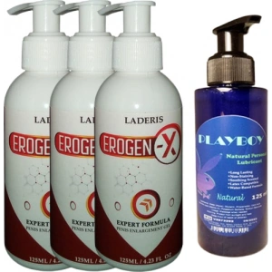 Hubrendy Bez Laderis Erogen x Jel (3 Adet) Plaboy  Jel 125 ml