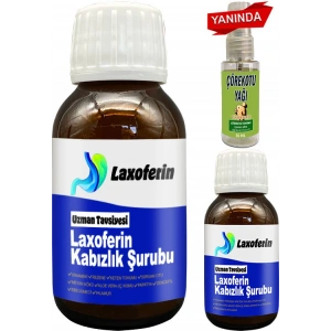 Hubrendy Bez Laxoferin Şurup - 2 Şişe + Çörek Otu Yağı / Bay Bayan 50 ml Şurup
