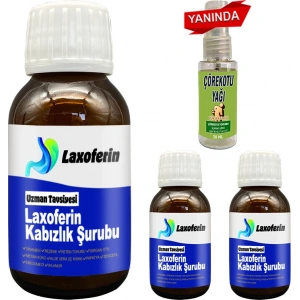 Hubrendy Bez Laxoferin Şurup  3 Adet Yanında Çörek Otu Yağı