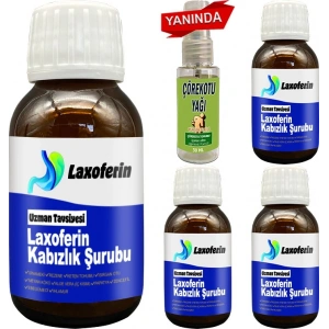 Hubrendy Bez Laxoferin Şurup 50ML: 4 Şişe + Çörek Otuyağı / Bay&bayan