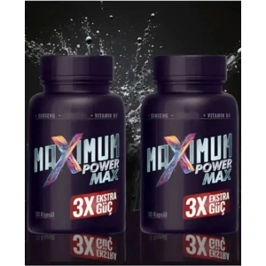 Hubrendy Bez Maximum Power Max 3x Effect Erkeklere Extra Maxìmum Ero.tik 30 Lu x 2 Adet