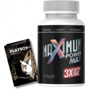 Hubrendy Bez Maximum Power Max Erkeklere Özel 30 Lu Yanında Muzice Jel Hediye