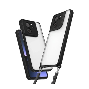 Hubrendy Bez Xiaomi Mi 13T Pro Kılıf Penta Silikon Kılıf - Siyah