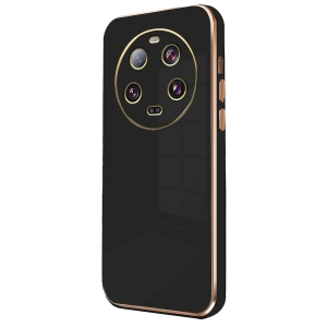 Hubrendy Bez Xiaomi Mi 14 Ultra Kılıf Volet Silikon - Siyah