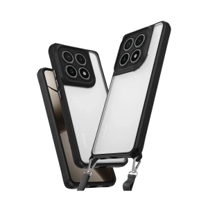 Hubrendy Bez Xiaomi Mi 14T Pro Kılıf Penta Silikon Kılıf - Siyah