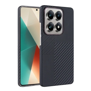 Hubrendy Bez Xiaomi Mi 14T Pro Vega Magsafe Kapak - Siyah