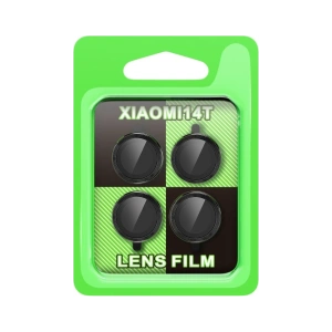 Hubrendy Bez Xiaomi Mi 14T Raze Metal Kamera Lens - Siyah