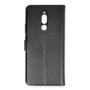 Hubrendy Bez Xiaomi Mi 8 Trend S Plus Kapaklı Kılıf - Siyah