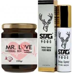 Hubrendy Bez Mr. Love Mr Love Ginsengli 250 gr ve Spray