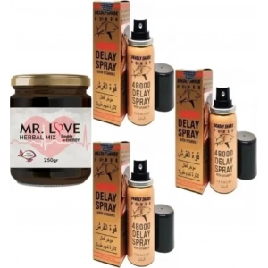 Hubrendy Bez Mr. Love Mrlove Ginsengli 250 gr ve Spray 3 Adet