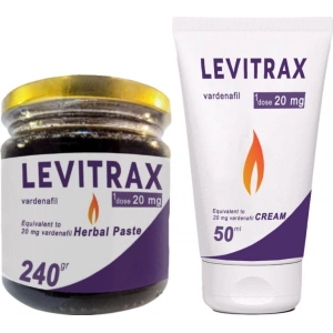 Hubrendy Bez Naturalia :  Levitrax Macun 240GR + Levitrax 50 ml Krem: Erkeklerin Performanslarına Özel Set