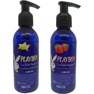 Hubrendy Bez Playboy Vanilyalı ve Çilek Aromalı Masaj Yağı