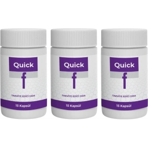 Hubrendy Bez Quick Fit 15LI Kapsül - 3 Kutu