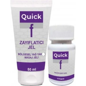 Hubrendy Bez Quickf Bölgesel Jel 50 ml + Quickf 15li