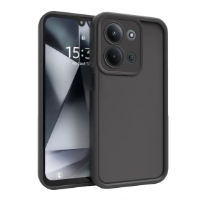 Hubrendy Bez Xiaomi Redmi 15C 4G Viera Silikon - Siyah
