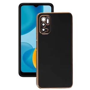 Hubrendy Bez Xiaomi Redmi Note 11 SE Kılıf Volet Silikon - Siyah