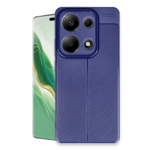 Hubrendy Bez Xiaomi Redmi Note 13 Pro 4G Kılıf Auto Focus Kapak - Lacivert
