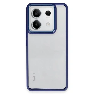 Hubrendy Bez Xiaomi Redmi Note 13 Pro 4G Kılıf Power Silikon - Lacivert
