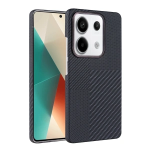 Hubrendy Bez Xiaomi Redmi Note 13 Pro 4G Vega Magsafe Kapak - Siyah