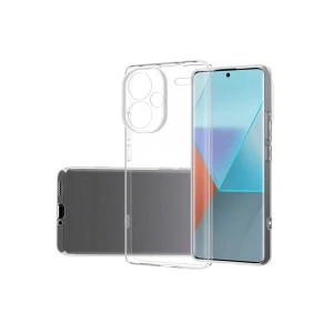 Hubrendy Bez Xiaomi Redmi Note 13 Pro Plus Kılıf Lüx Şeffaf Silikon