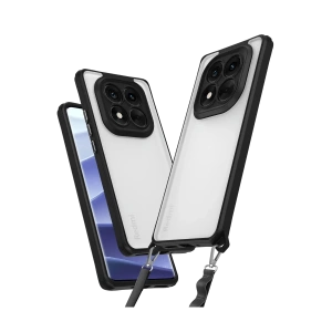 Hubrendy Bez Xiaomi Redmi Note 14 Pro 4G Kılıf Penta Silikon Kılıf - Siyah