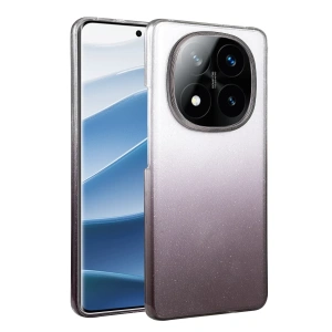 Hubrendy Bez Xiaomi Redmi Note 14 Pro 5G Glossy Kapak - Siyah