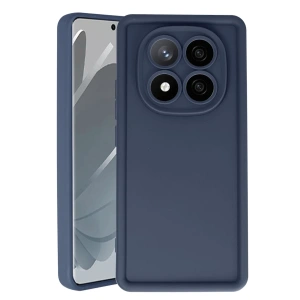 Hubrendy Bez Xiaomi Redmi Note 14 Pro 5G Kılıf Viera Silikon - Lacivert