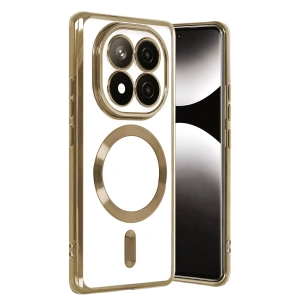 Hubrendy Bez Xiaomi Redmi Note 15 4G Kross Magneticsafe Kapak - Çöl Titanyum