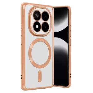 Hubrendy Bez Xiaomi Redmi Note 15 4G Kross Magneticsafe Kapak - Rose