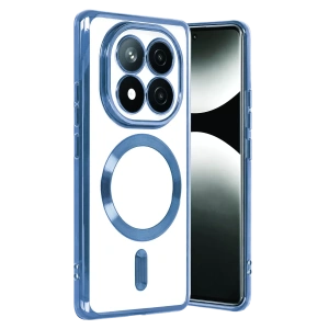 Hubrendy Bez Xiaomi Redmi Note 15 Pro 4G Kross Magneticsafe Kapak - Sierra Blue