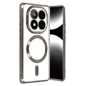 Hubrendy Bez Xiaomi Redmi Note 15 Pro 4G Kross Magneticsafe Kapak - Titan Gri