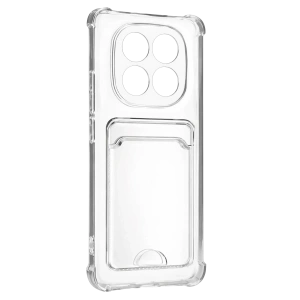 Hubrendy Bez Xiaomi Redmi Note 15 Pro 5G Kart Şeffaf Silikon - Şeffaf