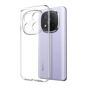 Hubrendy Bez Xiaomi Redmi Note 15 Pro Plus 5G Lüx Şeffaf Silikon - Şeffaf