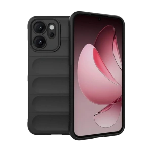 Hubrendy Bez Oppo Reno 14F Optimum Silikon - Siyah