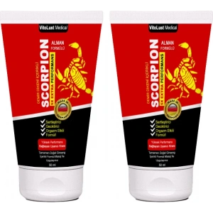 Hubrendy Bez Scorpion Cream: 2 Adet Erkeklere Özel Krem 50 ml