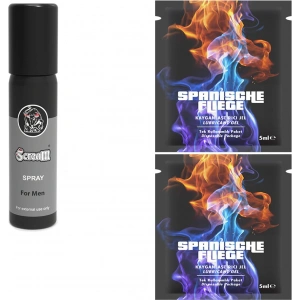 Hubrendy Bez Scream Erkeklere Özel Plus Set