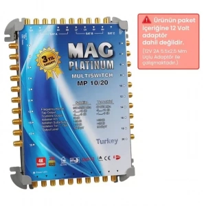 Hubrendy SH 10*20 Sonlu/kaskatlı Swıtchlı Uydu Santrali Mag Platınum