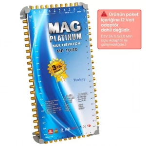 Hubrendy SH 10*40 Sonlu/kaskatlı Swıtchlı Uydu Santrali Mag Platınum