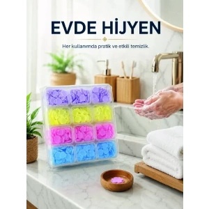 Hubrendy SH 24 Adet Tek Kullanımlık Yaprak Sabun