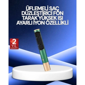 Hubrendy SH 3’ü 1 Arada Saç Şekillendirme Seti – Kurutma, Düzleştirme, Tarama