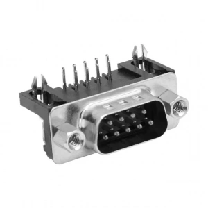 Hubrendy SH 9 Pin Erkek D-sub 90 Derece Konnektör
