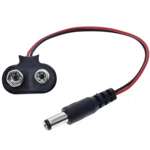 Hubrendy SH 9 Volt 2.1 Mm Jacklı Pil Başlığı (ıc-232a)