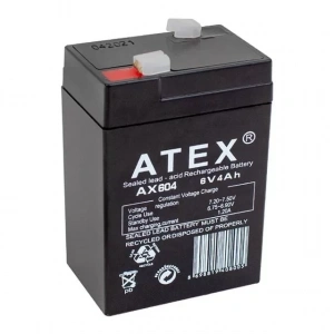 Hubrendy SH Atex 6 Volt 4 Ah Işıldak Aküsü (70*48*101 Mm)
