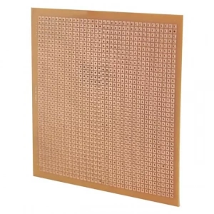 Hubrendy SH Bakır Plaket Delikli 100x100 Mm